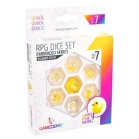 Gamegenic Embraced Series - Rubber Duck - RPG Dice Set (7pcs)