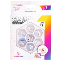 Gamegenic Embraced Series - Polar Bear - RPG Dice Set (7pcs)