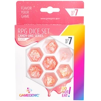 Gamegenic Candy-like Series - Peach - RPG Dice Set (7pcs)