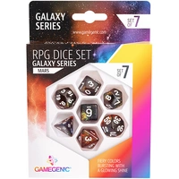 Gamegenic Galaxy Series - Mars - RPG Dice Set (7pcs)