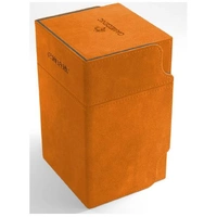 Gamegenic Watchtower Holds 100 Sleeves Convertible Deck Box Orange