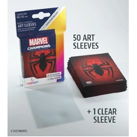 Gamegenic Marvel Champions Art Sleeves - Spider-Man (66mm x 91mm) (50 Sleeves)