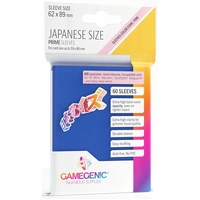 Gamegenic Prime Japanese Sized Sleeves - Size Code PINK - Sleeve Colour Blue (62mm x 89mm) (60 Sleeves Per Pack)