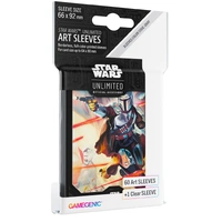 Gamegenic Star Wars Unlimited Art Sleeves - Mandalorian