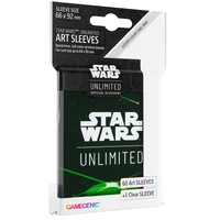 Gamegenic Star Wars Unlimited Art Sleeves - Card Back Green