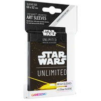 Gamegenic Star Wars Unlimited Art Sleeves - Card Back Yellow