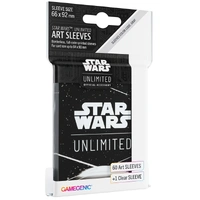 Gamegenic Star Wars Unlimited Art Sleeves - Card Back White