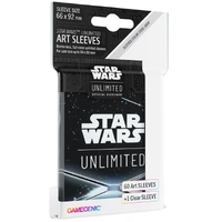 Gamegenic Star Wars Unlimited Art Sleeves - Card Back Black