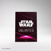 Gamegenic Star Wars Unlimited Art Sleeves - Card Back Magenta