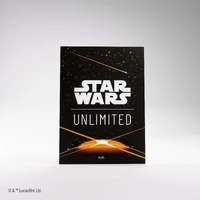 Gamegenic Star Wars Unlimited Art Sleeves - Card Back Orange