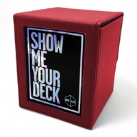 Showcase 100+ Deck Box - Red