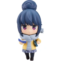 LaidBack Camp Nendoroid Rin Shima School Uniform Version