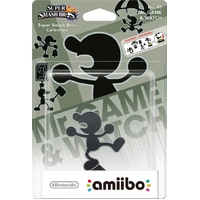 WiiU Amiibo Smash Bros Mr Game & Watch