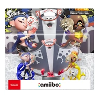 SWI amiibo Deep Cut Set - Shiver, Frye & Big Man