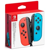 SWI Joy-Con Pair Controller - Neon Red/Neon Light Blue