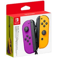 SWI Joy-Con Pair Controller - Neon Purple/Neon Orange