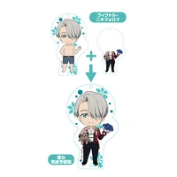 Yuri!!! On Ice Nendoroid Plus Dress Up Acrylic Key Ring: Yuri!!! On Ice (Viktor Nikiforov)