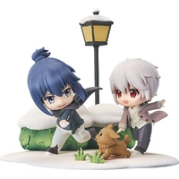 No. 6 Shion and Nezumi Chibi Figures a Distant Snowy Night Version