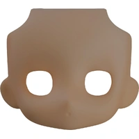 Nendoroid Doll Customizable Face Plate Narrowed Eyes without Makeup (Cinnamon)