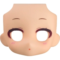 Nendoroid Doll Customizable Face Plate Narrowed Eyes with Makeup (Peach)