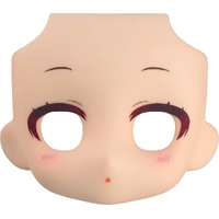 Nendoroid Doll Customizable Face Plate Narrowed Eyes with Makeup (Cream)