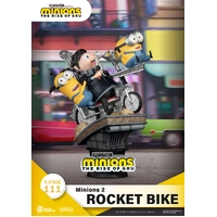 Beast Kingdom D Stage Minions Rocket Bike