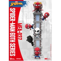 Beast Kingdom Mini Egg Attack Spider-Man 60th Anniversary Series Bright Box Set (6 in the Assortment)