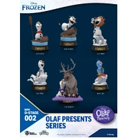 Beast Kingdom Mini D Stage Olaf Presents Series Olaf Set (6 in the Assortment)