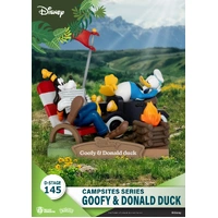 Beast Kingdom D Stage Disney Campsites Series Goofy and Donald Duck