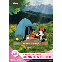 Beast Kingdom D Stage Disney Campsites Series Minnie Mouse and Pluto