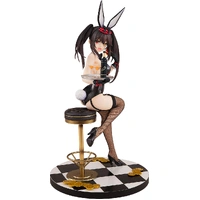 Date A Live Light Novel Kurumi Tokisaki Black Bunny Version 1/7 Scale