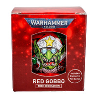 Warhammer Red Gobbo Bauble with Pin