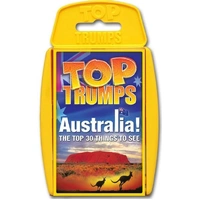 Australia - Top 30 Things to See Top Trumps