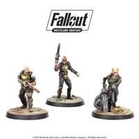 Fallout Wasteland Warfare - Ack Ack  Sinjin and Avery