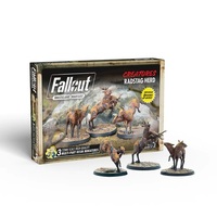 Fallout Wasteland Warfare - Creatures - Radstag Herd