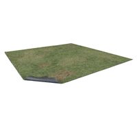 Battle Systems - Fantasy Dungeon - Add-Ons - Grassy Fields Gaming Mat 2x2 - Grid