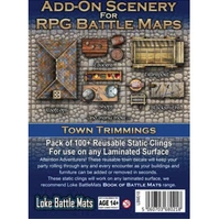 RPG Battle Mats - Add On Scenery Town Trimmings