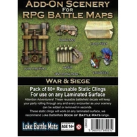 RPG Battle Mats - Add On Scenery War & Siege