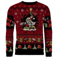 Warhammer 40000: Red Gobbo Xmas Jumper (Size L)