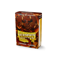 Dragon Shield: Japanese Size Sleeves – Classic – Crimson