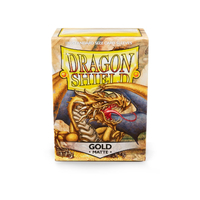 Dragon Shield: Sleeves – Matte – Gold