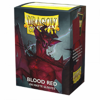 Dragon Shield: Sleeves – Matte – Blood Red