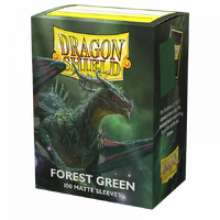 Dragon Shield: Sleeves – Matte – Forest Green