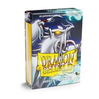 Dragon Shield: Japanese Size Sleeves – Matte – White