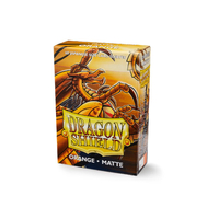 Dragon Shield: Japanese Size Sleeves – Matte – Orange