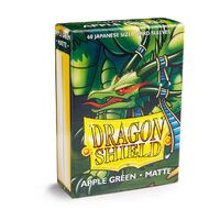 Dragon Shield: Japanese Size Sleeves – Matte – Apple Green