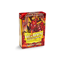 Dragon Shield: Japanese Size Sleeves – Matte – Crimson