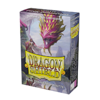 Dragon Shield: Japanese Size Sleeves – Matte – Pink Diamond