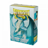 Dragon Shield: Japanese Size Sleeves – Matte – Turquoise