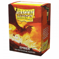 Dragon Shield: Sleeves – Matte Dual – Ember (Alaric, Revolution Kindler)